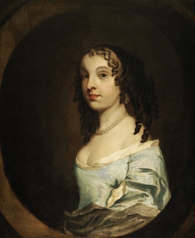 Retrato de una Dama en Azul de Peter Lely